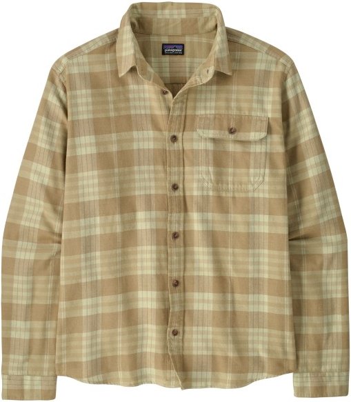 Patagonia - L/S LW Fjord Flannel Shirt - Hemd Gr XXL beige