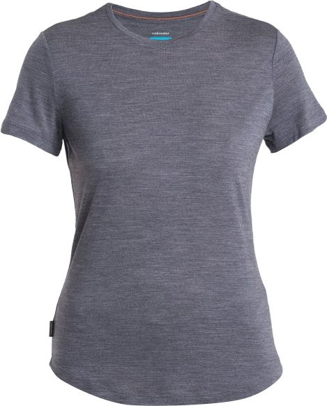 Icebreaker - Women's Merino 125 Cool-Lite Sphere III S/S Tee - Merinoshirt Gr M grau