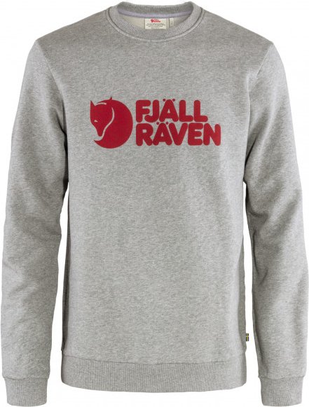 Thumbnail - Fjällräven - Fjällräven Logo Sweater - Pullover Gr XL grau