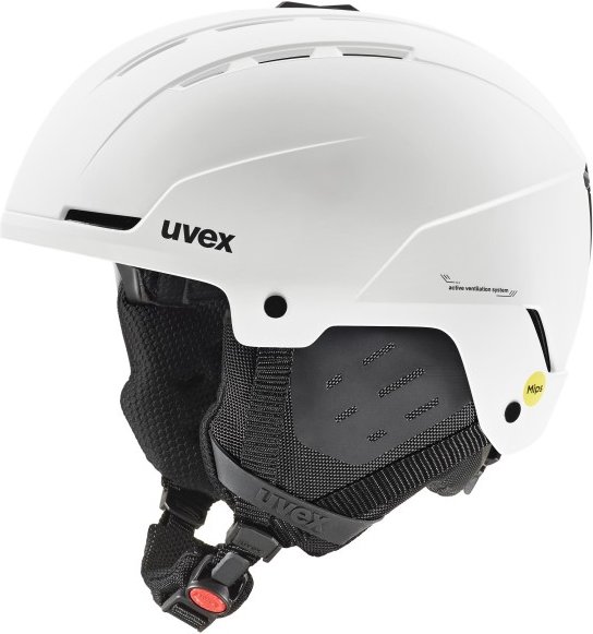 Uvex - Stance MIPS - Skihelm Gr 54-58 cm grau/weiß