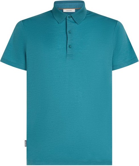 Icebreaker - Merino 150 Tech Lite III S/S Polo - Merinoshirt Gr XXL türkis
