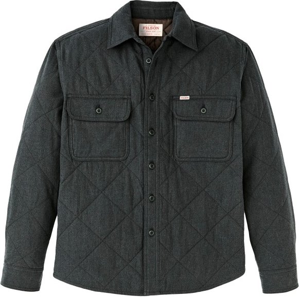 Thumbnail - Filson - Insulated Flannel Shirt - Hemd Gr XL schwarz/grau