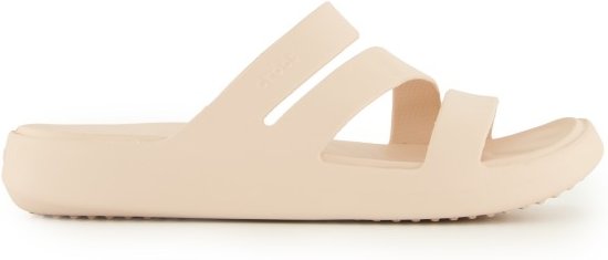 Thumbnail - Crocs - Women's Getaway Strappy - Sandalen Gr W10 beige/weiß