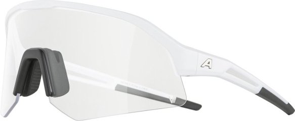 Alpina - Sonic HR V Photochromic S1-3 - Fahrradbrille weiß