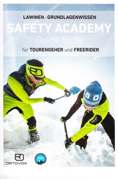 Ortovox - Lawinen-Grundlagenwissen Safety Academy Guide Book lawinen-grundlagenwissen