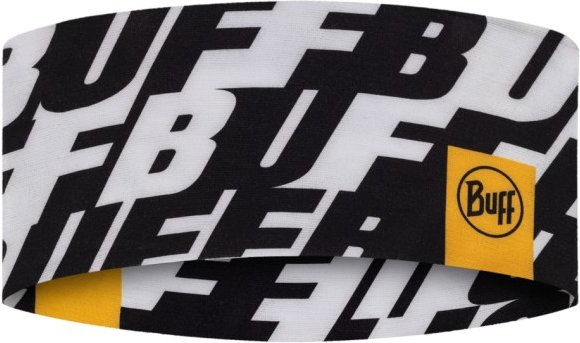 Buff - Coolnet UV Wide Headband - Stirnband Gr One Size schwarz/grau