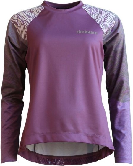 Zimtstern - Women's Braapz Shirt L/S - Radtrikot Gr M lila