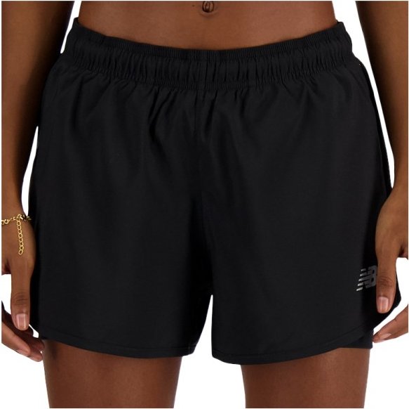 Thumbnail - New Balance - Women's Running Short - Laufshorts Gr M schwarz