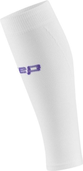 Thumbnail - CEP - Women's Run Ultralight Sleeves Calf 4.0 - Beinlinge Gr IV weiß/grau