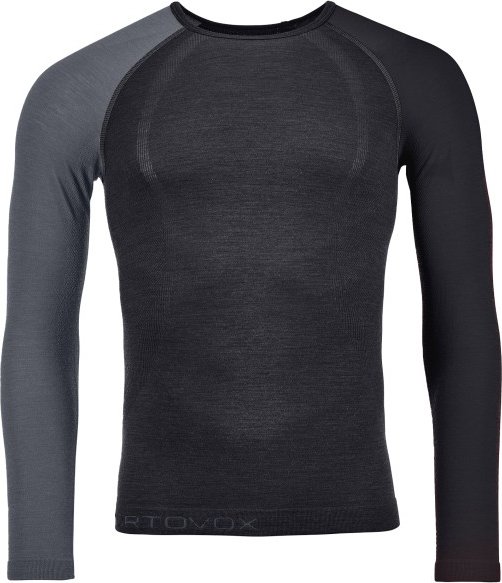 Ortovox - 120 Comp Light Long Sleeve - Merinounterwäsche Gr L schwarz