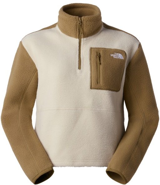 The North Face - Women's Yumiori 1/4 Zip - Fleecepullover Gr XL beige/braun
