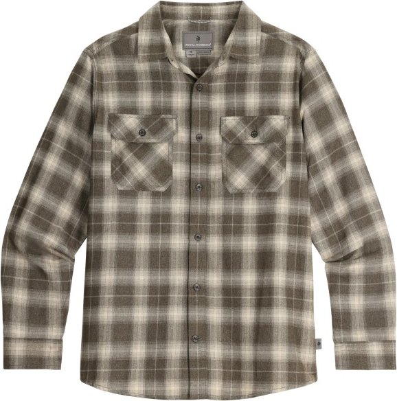 Royal Robbins - Vogelsang L/S - Hemd Gr L grau