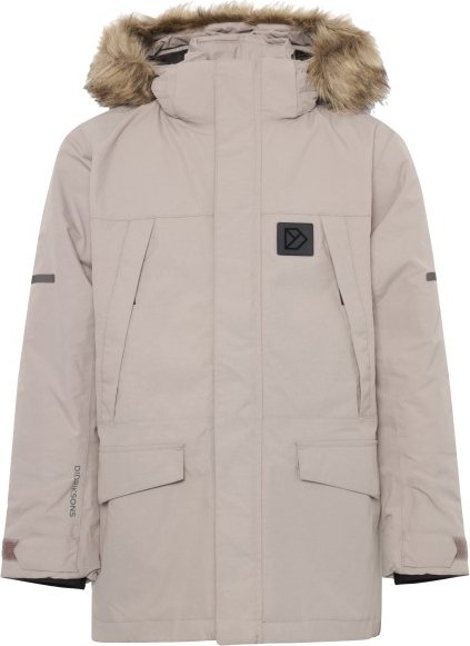 Didriksons - Kid's Sylvin Kids Parka - Parka Gr 140 grau