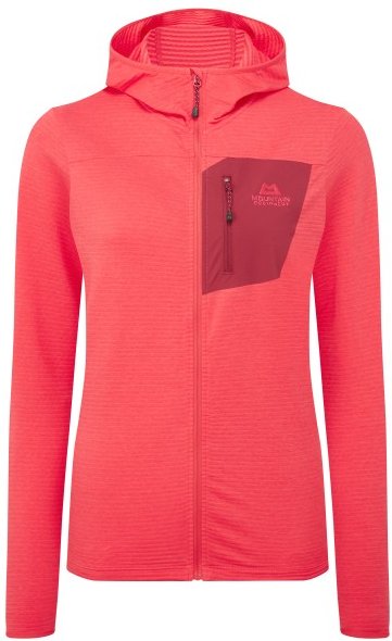 Mountain Equipment - Women's Lumiko Hooded Jacket - Fleecejacke Gr 42 rosa/rot