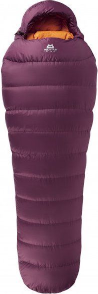 Mountain Equipment - Women's Classic Eco 500 - Daunenschlafsack Gr Long - Body Size: 185 cm raisin