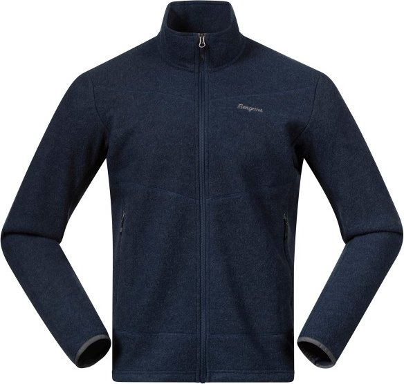 Bergans - Rabot Merino Fleece Midlayer Jacket - Merinojacke Gr L blau