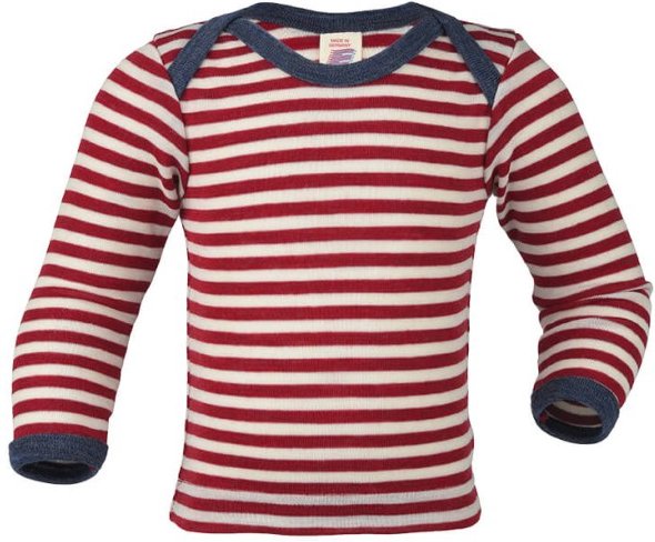 Engel - Baby Schlupfhemd L/S - Merinounterwäsche Gr 86/92 rosa