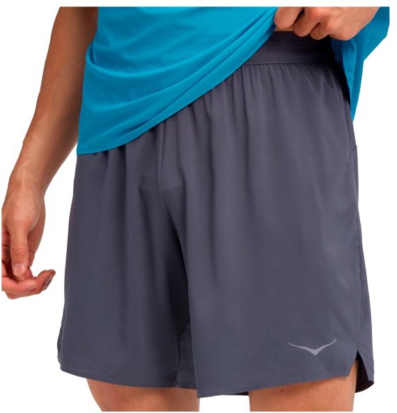 HOKA - Glide 7'' Short 2In1 - Laufshorts Gr S blau