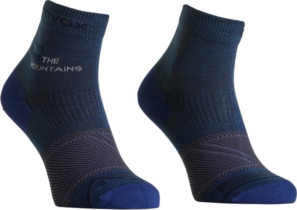 Ortovox - Alpine Light Quarter Socks - Wandersocken Gr 45-47 blau