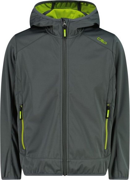 CMP - Kid's Jacket Fix Hood - Softshelljacke Gr 140 grau