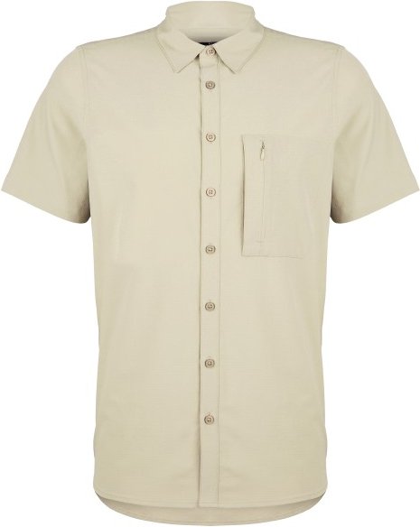 Stoic - AntiMosquito ByskeSt. Shirt S/S - Hemd Gr S beige