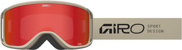 Giro - Sagen S2 (VLT 39%)/S0 (VLT 84%) - Skibrille Gr One Size rot