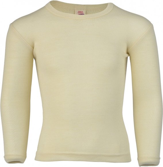 Engel - Kinder-Unterhemd L/S - Alltagsunterwäsche Gr 128 beige