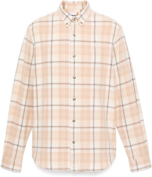Timberland - Midweight Flannel Check Shirt - Hemd Gr S beige