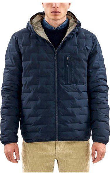 The Mountain Studio - Reversible Light Hood Jacket - Daunenjacke Gr L blau
