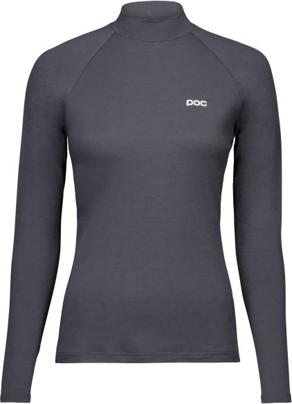 POC - Women's Layer Merino Mock Neck Jersey - Radunterhemd Gr M blau