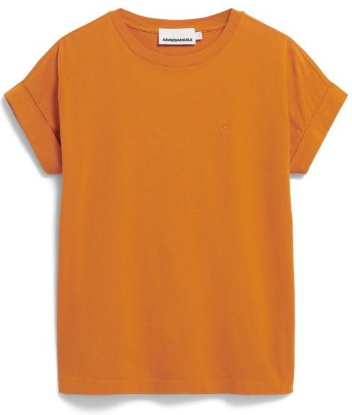 ARMEDANGELS - Women's Idaa Logo - T-Shirt Gr S orange