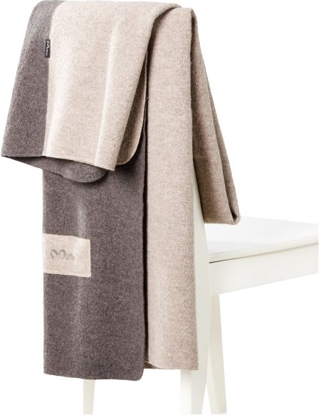 Mufflon - Blanket Logo - Decke Gr 200 x 140 cm grau