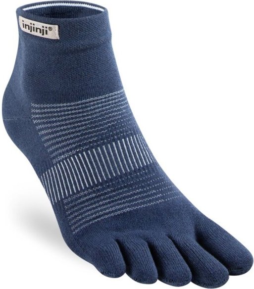 Injinji - Run Original Weight Mini Crew - Laufsocken Gr L blau