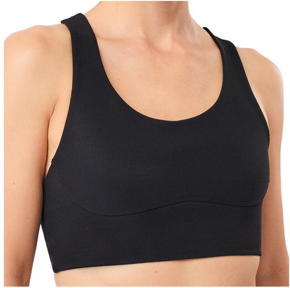 Mandala - Women's Racer Bra - Sport-BH Gr M schwarz/beige