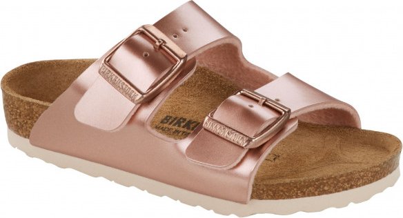 Birkenstock - Kid's Arizona Kids BF - Sandalen Gr 28 - Narrow braun