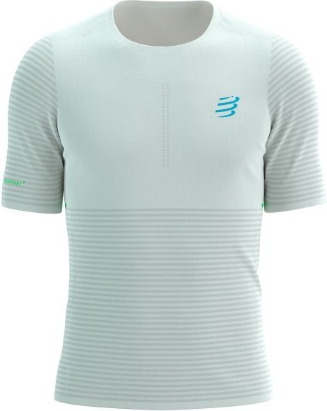 Compressport - Pro Racing S/S T-Shirt - Laufshirt Gr M grau