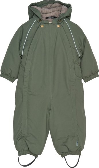 Thumbnail - Mikk-Line - Baby's Nylon Suit Solid - Overall Gr 104 oliv