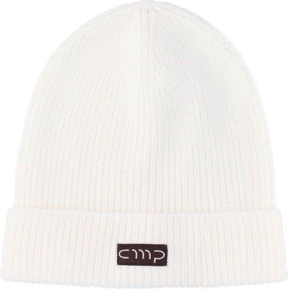CMP - Knitted Hat with Logo - Mütze Gr One Size weiß