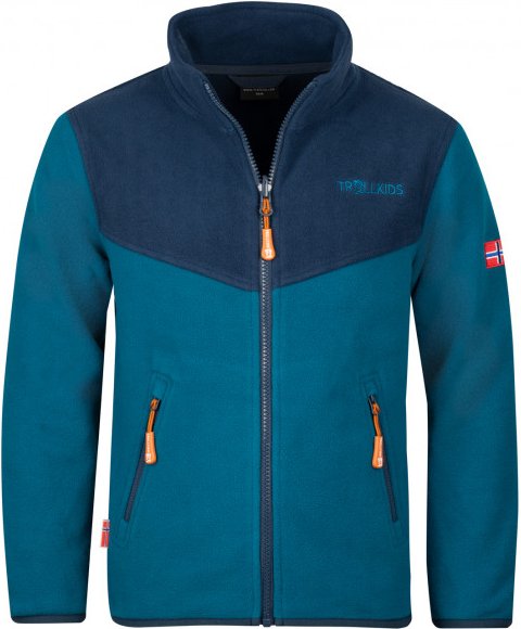 Trollkids - Kids Oppdal Jacket XT - Fleecejacke Gr 164 blau