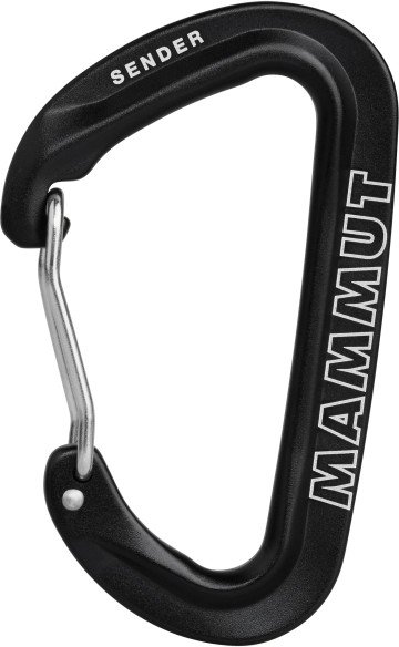 Mammut - Sender Wire Carabiner - Schnappkarabiner schwarz