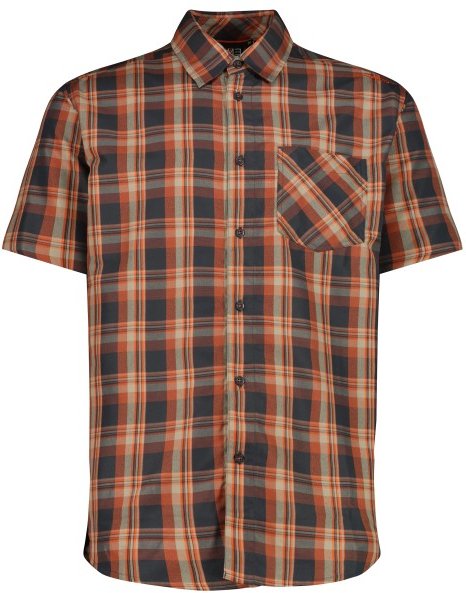 CMP - Full Button Shirt - Hemd Gr 48 braun