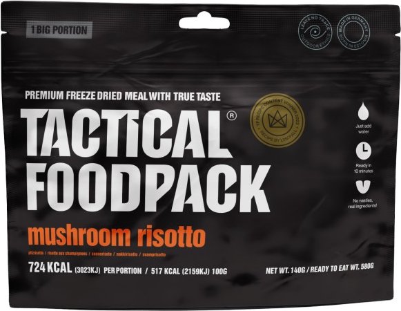 TACTICAL FOODPACK - Mushroom Risotto Gr 140 g