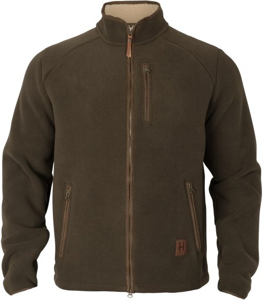Thumbnail - Härkila - Sandhem Sherpa Fleece Jacke - Fleecejacke Gr L braun