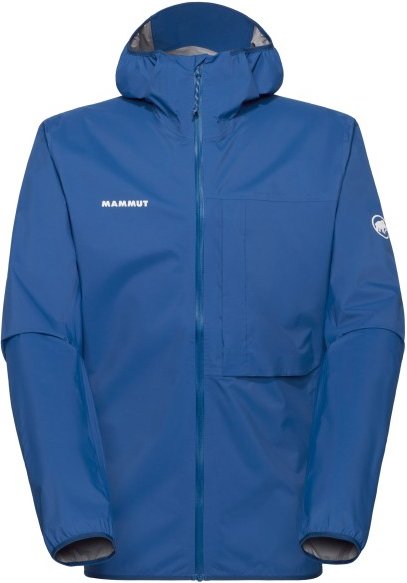 Mammut - Ducan Light Hardshell Hooded Jacket - Regenjacke Gr L blau