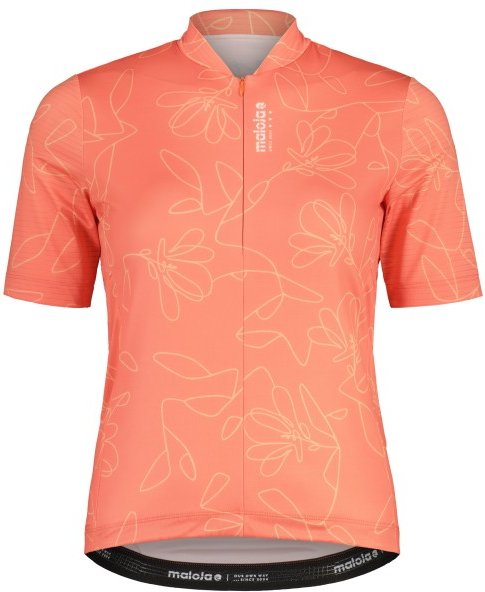Maloja - Women's MandrettM. 1/2 - Radtrikot Gr XS rot