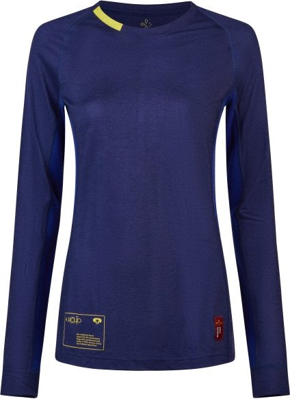 Transhumance - Women's Langarm Tee - Merinounterwäsche Gr XS blau