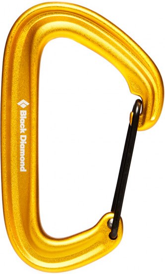 Black Diamond - Litewire Carabiner - Schnappkarabiner gelb