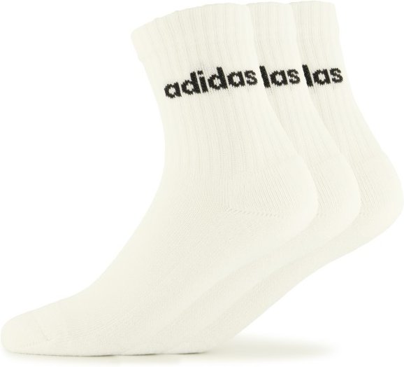 Thumbnail - adidas - Cushioned Linear Crew 3-Pack - Multifunktionssocken Gr 40-42 weiß