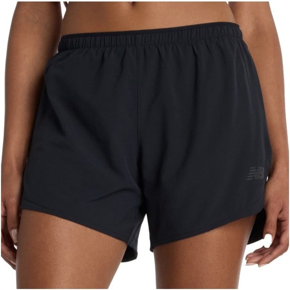 New Balance - Women's Run Essentials Short 5'' - Laufshorts Gr S schwarz/braun