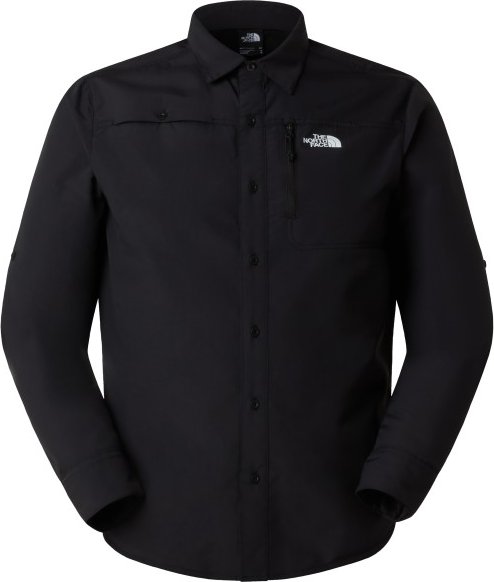 The North Face - Sequoia Long Sleeve Shirt - Hemd Gr XXL schwarz